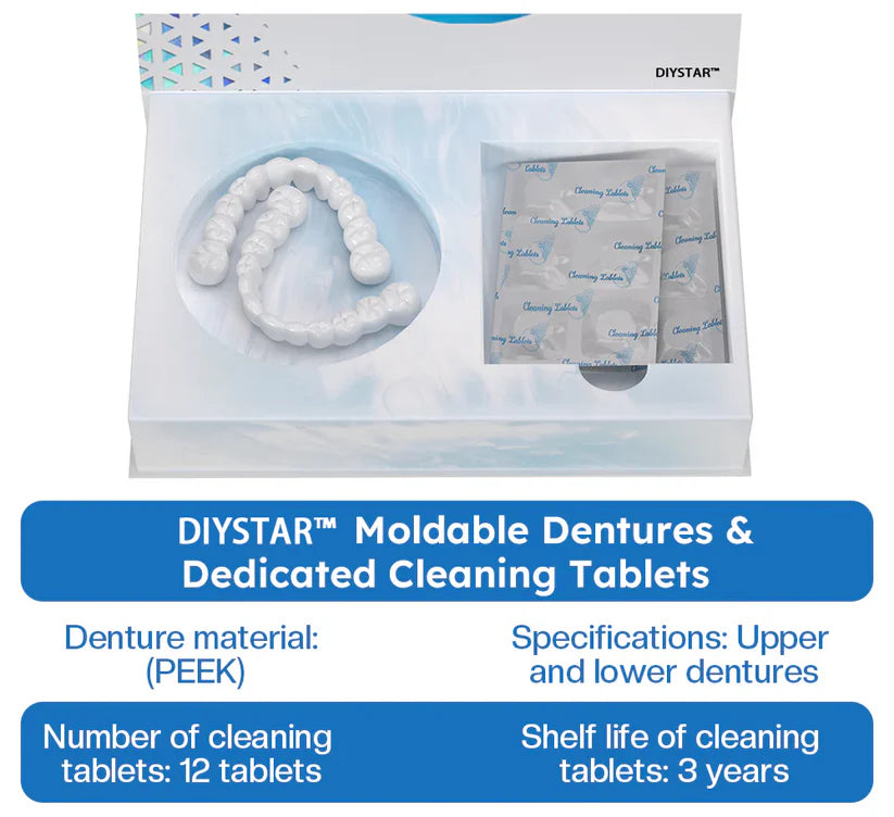 DIYSTAR™ Moldable Dentures - Brand new upgrade