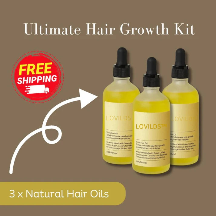 LOVILDS™ Rosemary Hair Growth Essence 100% Natural Hair Growth🌱