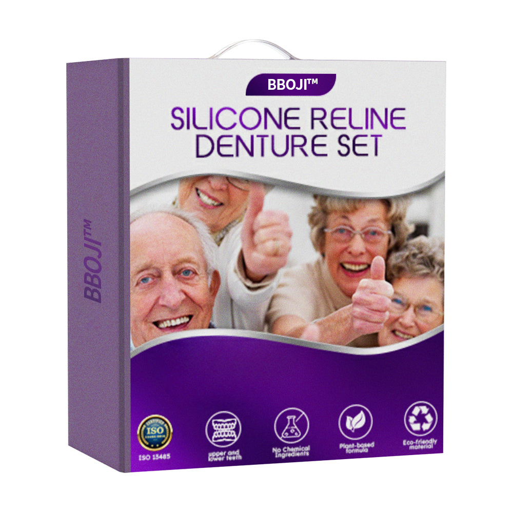 ✅Official Store | Instant BBOJI™ Silicone Reline Denture Set 🧑🏼⚕️British Dental Association (BDA) Recommendation