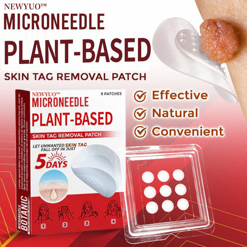 Newyuo® MicroNeedle Botanic Skin Tag Removal Patch
