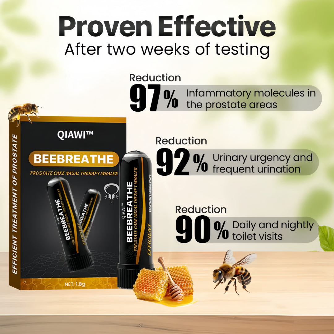 QIAWI™ BeeBreathe Prostate Care Nasal Therapy Inhaler