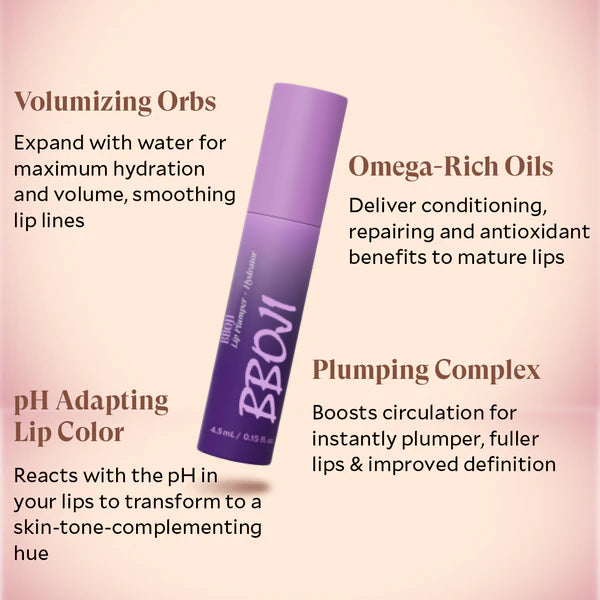 BBOJI™ Lip Plumper + Hydrator – Plumping | Volumizing | Hydrating