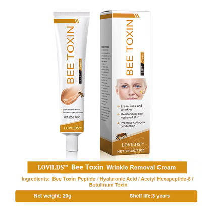 🐝🎁Made and Shipped from USA✨LOVILDS™ Bee Toxin Wrinkle Removal Cream-🔥LAST DAY 80% OFF