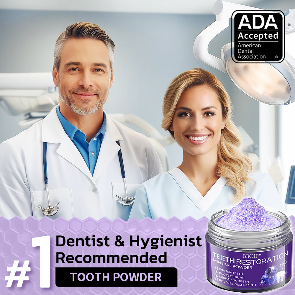 BBOJI™ TeethRestoration Mineral Powder🦷(ADA recommended)