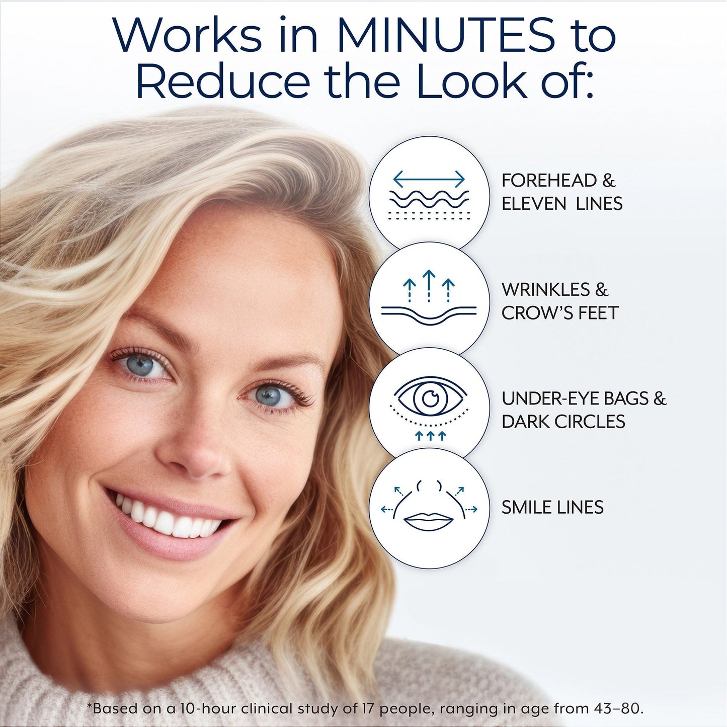 BBOJI™ All-in-One Lifting & Firming Serum Smooths wrinkles in 10 minutes, tightens skin, and reduces puffiness and dark circles