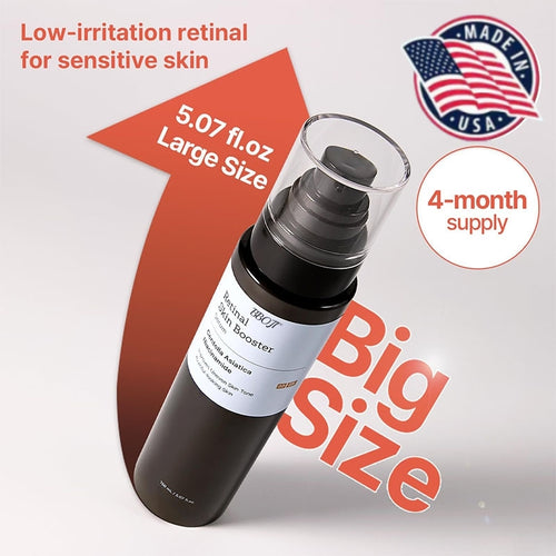 BBOJI™ Retinal Anti-Aging & Whitening Serum - With Adenosine, Niacinamide, and Retinal - Smooths Wrinkles, Improves Skin Tone & Elasticity - 150ml