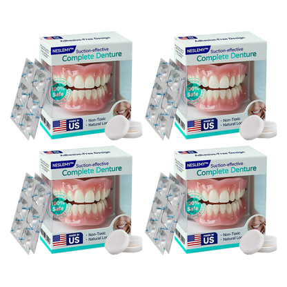 Suction-fit Complete Denture - Made and Shipped from the US