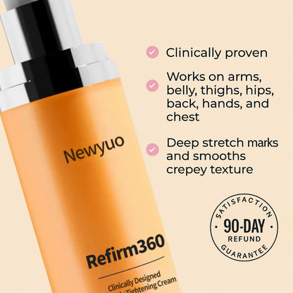 Newyuo® Refirm360 - Clinically Designed Full-Body Tightening Cream
