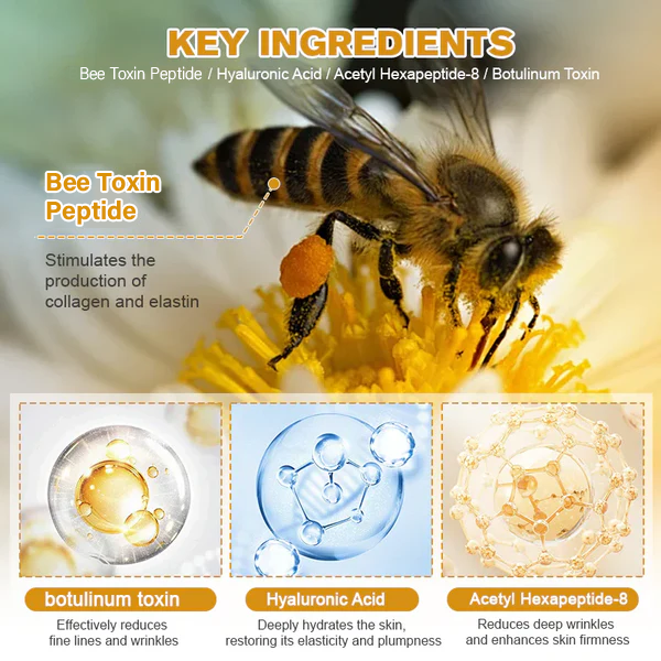 🐝🎁Made and Shipped from USA✨LOVILDS™ Bee Toxin Wrinkle Removal Cream-🔥LAST DAY 80% OFF