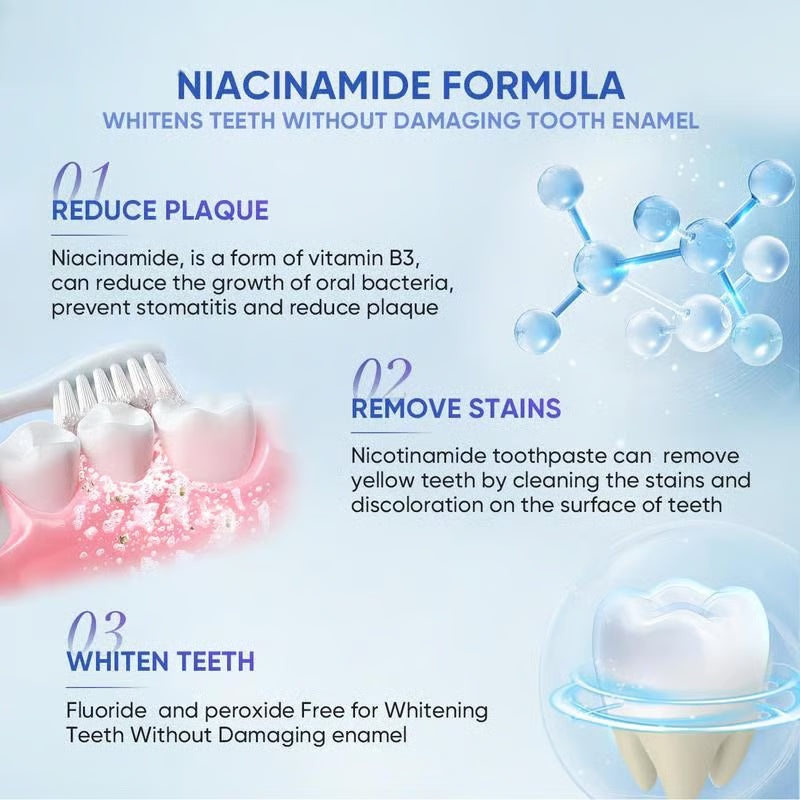 🏆 Newyuo® Nicotinamide Toothpaste💎New upgrade Powerful type 10% concentration of Nicotinamide