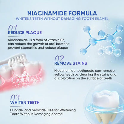 🏆 Newyuo® Nicotinamide Toothpaste💎New upgrade Powerful type 10% concentration of Nicotinamide